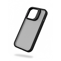 Creative semi transparent cover BLACK IPHONE 16 PRO