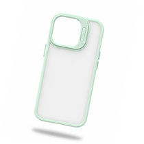 Creative semi transparent cover LIGHT GREEN IPHONE 16 PRO MAX