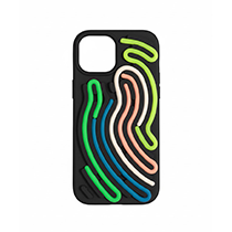 ZIG-ZAG CASE BLACK IPHONE 15